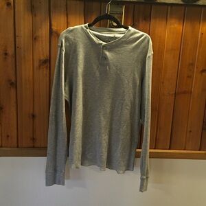 Duck Head Gray Waffle Knit Shirt